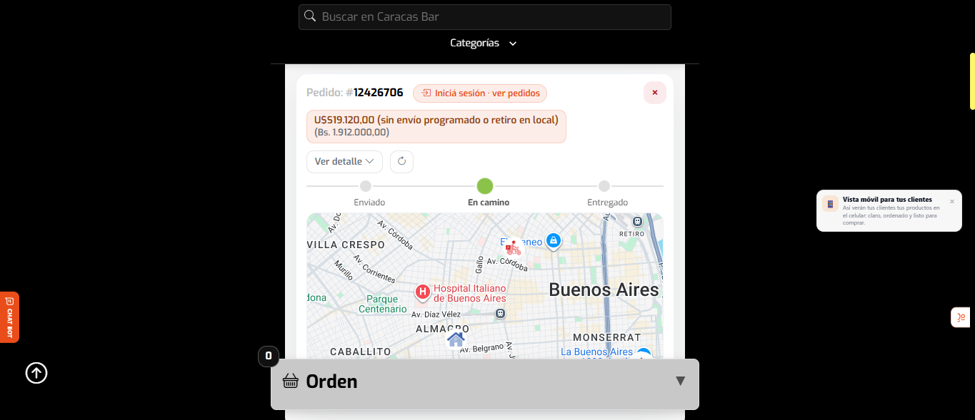 Web: experiencia del cliente